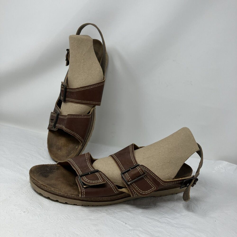 Rohde Leather Naturform Sandals Straps Buckles GERMANY Mens EU 47 US 13-13.5